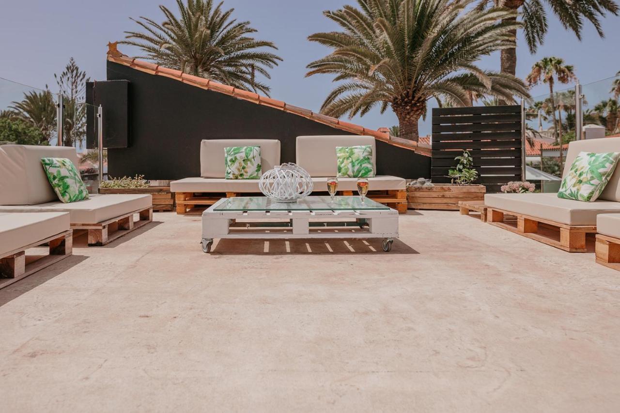 Bungalows El Palmital - Adults Only 普拉亚戴尔雷安格莱斯 外观 照片