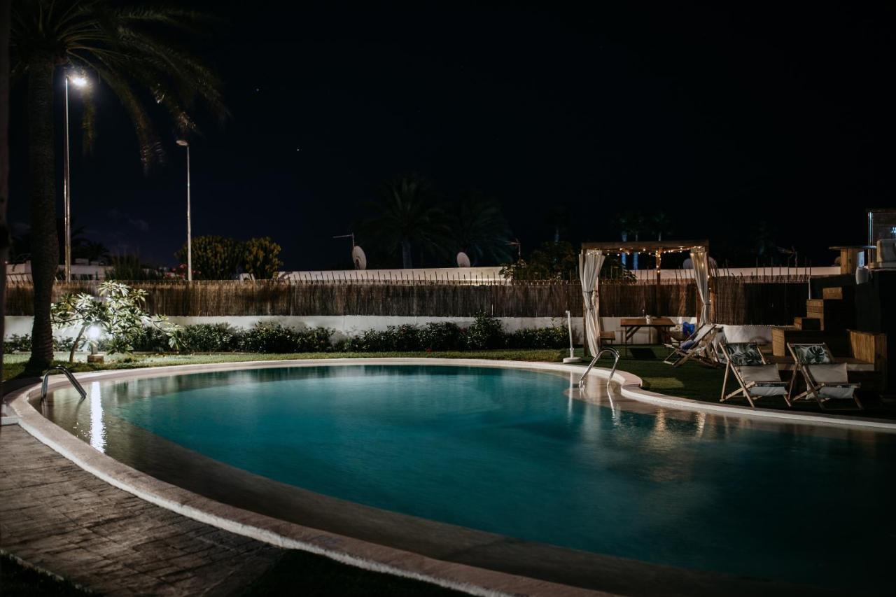 Bungalows El Palmital - Adults Only 普拉亚戴尔雷安格莱斯 外观 照片