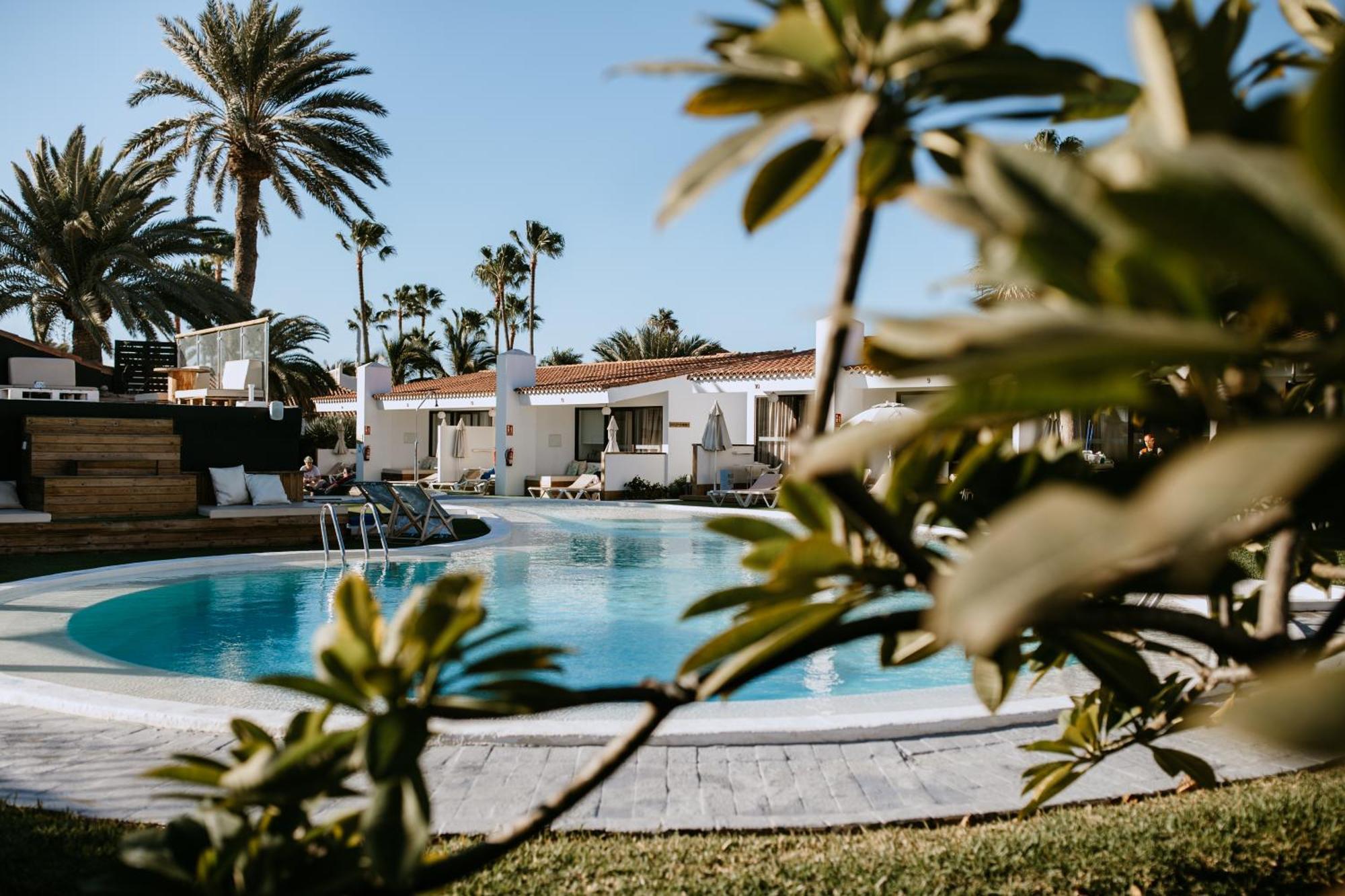 Bungalows El Palmital - Adults Only 普拉亚戴尔雷安格莱斯 外观 照片